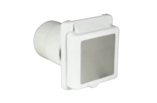 6353EL-B.OEM – MARINCO Power Inlet Port, Manual Power Disconnect 50 Amp Power 125/ 250 Volt AC White Flame Resistant ...